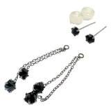 Black Diamond 0.3 x 2ct Earrings K14WG White Gold 14K 0.7g For Women
[Used] [Makoto Shichiten] [NN]




[SMa]
