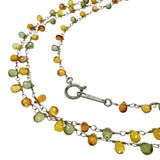 Long Multi-Color Sapphire Total 30.5ct Necklace K18WG White Gold 18K 8.5g 80cm Ladies
[Used] [Makoto Shichiten] [NN]




[MoTMi]
