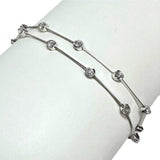 2連 ダイヤモンド 計1.06ct ブレスレット K18WGホワイトゴールド 18金 6.9g 16.5cm レディース
【中古】【真子質店】【NN】




【IMoDx】