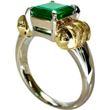 Size 11.5 Emerald 1.28ct Diamond 0.29ct Ring K18 Gold 18K/Pt900 Platinum 8.3g Ladies
【Used】【Makoto Shichiten】【NN】




【IDMax】