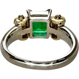 Size 11.5 Emerald 1.28ct Diamond 0.29ct Ring K18 Gold 18K/Pt900 Platinum 8.3g Ladies
【Used】【Makoto Shichiten】【NN】




【IDMax】