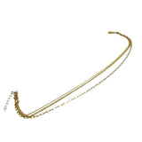 Triple Chain Anklet Bracelet K18 Gold 18K 4.8g 24cm Women's
[Used] [Makoto Shichiya] [BL]




【KMix】
【ex】