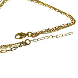 Triple Chain Anklet Bracelet K18 Gold 18K 4.8g 24cm Women's
[Used] [Makoto Shichiya] [BL]




【KMix】
【ex】
