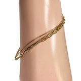 Triple Chain Anklet Bracelet K18 Gold 18K 4.8g 24cm Women's
[Used] [Makoto Shichiya] [BL]




【KMix】
【ex】