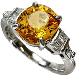 12号 スリランカ産イエローサファイア（拡散処理なし） 2.440ct ダイヤモンド 0.28ct リング・指輪 Pt900プラチナ 5.3g レディース
【中古】【真子質店】【NN】




【IDSY】