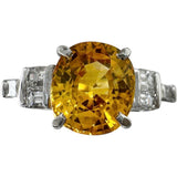 12号 スリランカ産イエローサファイア（拡散処理なし） 2.440ct ダイヤモンド 0.28ct リング・指輪 Pt900プラチナ 5.3g レディース
【中古】【真子質店】【NN】




【IDSY】