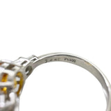 12号 スリランカ産イエローサファイア（拡散処理なし） 2.440ct ダイヤモンド 0.28ct リング・指輪 Pt900プラチナ 5.3g レディース
【中古】【真子質店】【NN】




【IDSY】