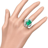 12.5号 エメラルド 5.30ct ダイヤモンド 1.18ct リング・指輪 Pt900プラチナ 13.3g レディース
【中古】【真子質店】【NN】




【KSSK】