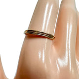 8.5 Triple Ring K18 Gold 18k 0.8g Women's
[Used] [Shinko Watch Shop] [BL]

[ITx]
[ex]