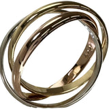 14号【CARTIER/卡地亚】 Trinity三环戒指 小号 戒指 K18黄金 18K/黄金/白金/玫瑰金 5.2g 无序列号 女士
【中古】【真子质店】【GD】




【IDMax】