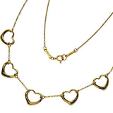 【TIFFANY&Co./ティファニー】 オープンハート5P ネックレス K18YGイエローゴールド 18金 3.8g 39.5cm レディース
【中古】【真子質店】【GD】




【MiYS】