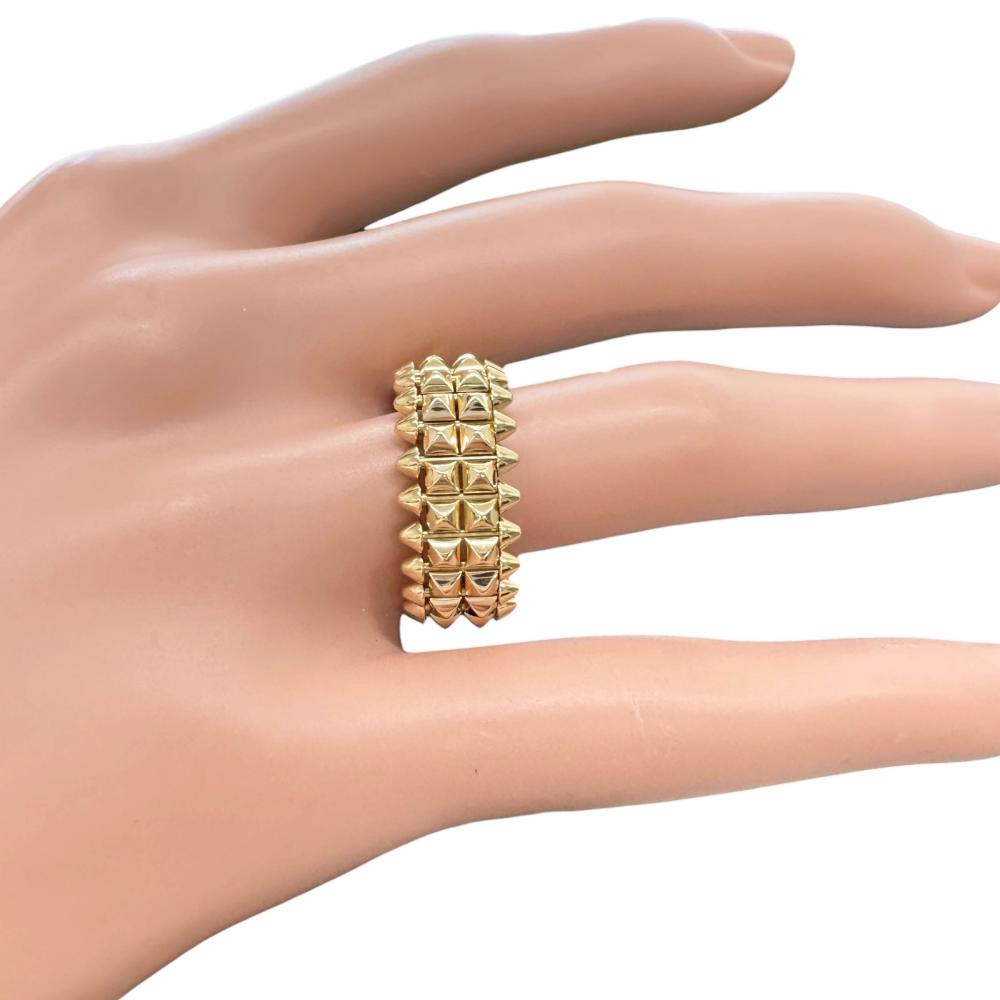 10.5号【CARTIER/カルティエ】 クラッシュ ダブルリング リング・指輪