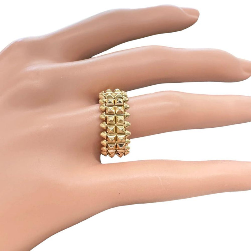 10.5号【CARTIER/カルティエ】 クラッシュ ダブルリング リング・指輪