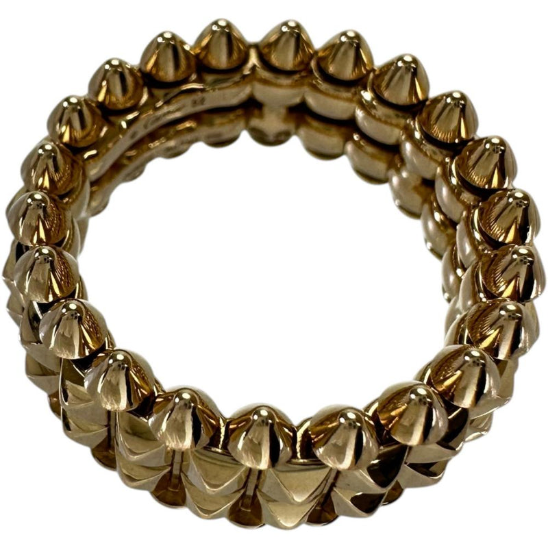 10.5号【CARTIER/カルティエ】 クラッシュ ダブルリング リング・指輪