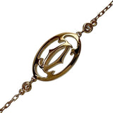 [CARTIER] Cartier 2P Diamond Bracelet Logo Double C 2PD K18PG Pink Gold 18k 2.7g 17.0cm Ladies
[Used] [Makoto Shichiten] [GD]




[IKSMa]