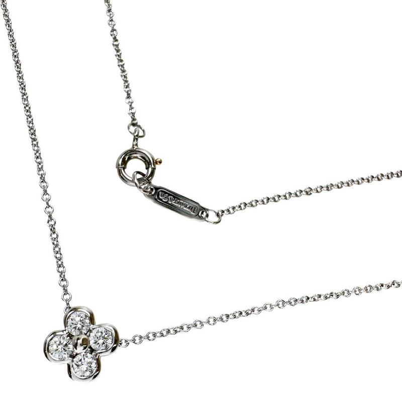 TIFFANY&Co./ティファニー】 ベゼルセット ダイヤモンド ネックレス 
