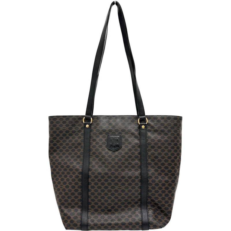 トートバッグ CELINE セリーヌ PVC レザー マカダム - マカダム柄 PVC