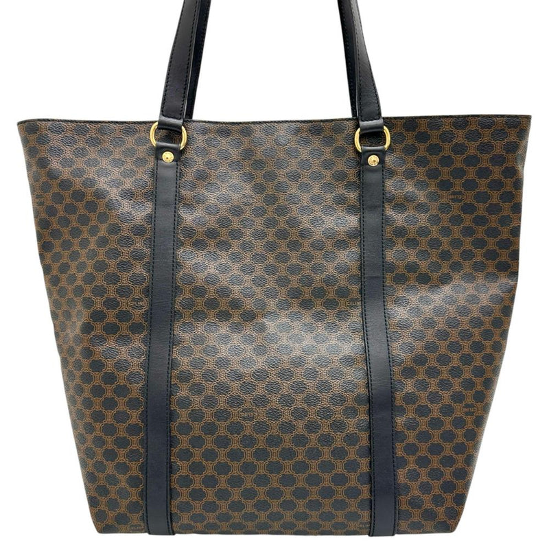 CELINE/セリーヌ】 トートバッグ PVCコーティングキャンバス/レザー 