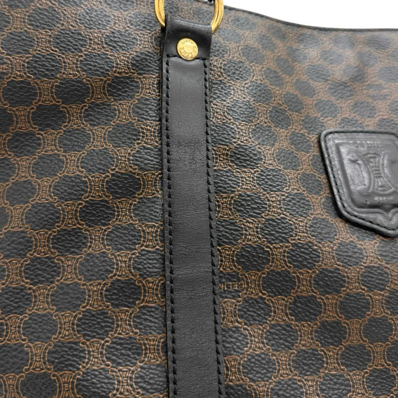 CELINE/セリーヌ】 トートバッグ PVCコーティングキャンバス/レザー 