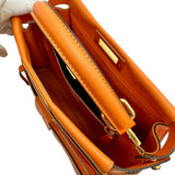 【FENDI】 Peekaboo Pocket Regular 8BN312 2WAY Handbag Shoulder Bag Leather Orange/Gold Hardware Ladies 【Used】 【Makoto Shichiten】 【BL】

【ISYS】