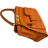 【FENDI】 Peekaboo Pocket Regular 8BN312 2WAY Handbag Shoulder Bag Leather Orange/Gold Hardware Ladies 【Used】 【Makoto Shichiten】 【BL】

【ISYS】