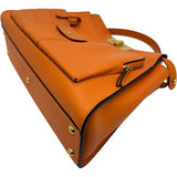 【FENDI】 Peekaboo Pocket Regular 8BN312 2WAY Handbag Shoulder Bag Leather Orange/Gold Hardware Ladies 【Used】 【Makoto Shichiten】 【BL】

【ISYS】