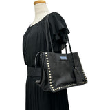 【PRADA/プラダ】 エティケット 1BG121 トートバッグ レザー ブラック/ライトブルー/シルバー金具 レディース【中古】【真子質店】【BL】




【MoMox】
