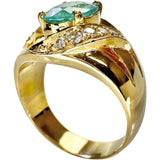 Paraiba Tourmaline 1.52ct Diamond Ring K18 Gold 18K 10.2g Women's Ring Size 13.5

【Used】【Makoto Shichiten】【NN】

【IKTx】