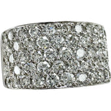 Size: 12.5 (Japanese size) Half Pave Diamond (estimated G-SI-GOOD class) 2.85ct Ring Pt900 Platinum 19.1g Ladies
【Used】【Makoto Shichiten】【NN】

【TxMax】