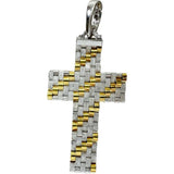Cross Motif Watch Strap Style Italian Jewelry Pendant Top K18YG Yellow Gold 18K/K18WG White Gold 18K/(Analyzed) 5.9g Ladies
[Used] [Makoto Shichiten] [BL]




【IxMax】
【ex】