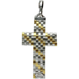 Cross Motif Watch Strap Style Italian Jewelry Pendant Top K18YG Yellow Gold 18K/K18WG White Gold 18K/(Analyzed) 5.9g Ladies
[Used] [Makoto Shichiten] [BL]




【IxMax】
【ex】