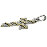 Cross Motif Watch Strap Style Italian Jewelry Pendant Top K18YG Yellow Gold 18K/K18WG White Gold 18K/(Analyzed) 5.9g Ladies
[Used] [Makoto Shichiten] [BL]




【IxMax】
【ex】