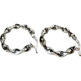 环形麻花设计耳环 K18WG白金 18K 2.1g 女士
【中古典当】【BL】




【MaYx】
【ex】