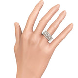 14.5号 Diamond (including rose cut) 0.50ct Ring K18WG 18k 3.5g Ladies
【Used】【Makoto Shichiten】【NN】




【YTx】
