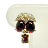碌山 果実モチーフ ガーネット 計1.40×2ct ダイヤモンド 0.02×2ct ピアス K14ゴールド 14金 2.9g レディース
【中古】【真子質店】【NN】




【TMix】