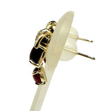 碌山 果実モチーフ ガーネット 計1.40×2ct ダイヤモンド 0.02×2ct ピアス K14ゴールド 14金 2.9g レディース
【中古】【真子質店】【NN】




【TMix】