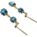 Blue Topaz Earrings K18 Gold 18K 1.5g Women's
[Used] [Makoto Shichiten] [NN]




[IKx]