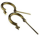 Hoop 2-Way Black Baroque Pearl 11.5mm Earrings K18 Gold 18K 5.7g Ladies
【Used】【Makoto Shichiten】【NN】




【Ixx】