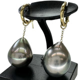 Hoop 2-Way Black Baroque Pearl 11.5mm Earrings K18 Gold 18K 5.7g Ladies
【Used】【Makoto Shichiten】【NN】




【Ixx】