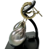 Hoop 2-Way Black Baroque Pearl 11.5mm Earrings K18 Gold 18K 5.7g Ladies
【Used】【Makoto Shichiten】【NN】




【Ixx】