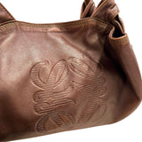 [LOEWE] Nappa Aire Handbag Tote Bag Leather Brown Ladies [Used] [Makoto Shichiten] [BL]

[Txx]