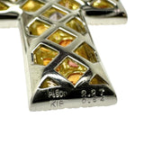 ブローチ兼用 クロスモチーフ マルチカラーサファイア 計2.27ct ダイヤモンド 計0.54ct ペンダントトップ Pt900プラチナ/K18ゴールド 18金/K14WGホワイトゴールド(針根本) 7.2g レディース
【中古】【真子質店】【NN】




【IIxx】