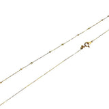 【AHKAH】 Diamond 0.02ct Necklace Cornet Necklace K18 Gold 18K 1.0g 39.5cm Ladies
【Used】【Makoto Shichiten】【NN】

【TDT】