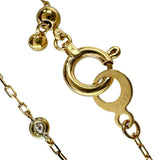 【AHKAH】 Diamond 0.02ct Necklace Cornet Necklace K18 Gold 18K 1.0g 39.5cm Ladies
【Used】【Makoto Shichiten】【NN】

【TDT】