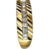 Size 18 Diamond 0.30ct Ring K18 Gold 18k/Pt850 Platinum 5.1g Ladies
【Used】【Makoto Shichiten】【NN】




【IxTMa】