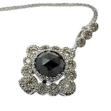 黑钻 0.97ct 钻石 总计0.40ct 项链 K18WG白金 18K金 5.2g 46.5cm 女款
【中古】【真子质店】【NN】




【SSx】