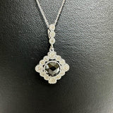黑钻 0.97ct 钻石 总计0.40ct 项链 K18WG白金 18K金 5.2g 46.5cm 女款
【中古】【真子质店】【NN】




【SSx】