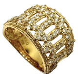 Size 12.5 Diamond Total 1.00ct Ring K18 Gold 18K 6.1g Ladies
【Used】【Makoto Shichiten】【NN】




【ITMoD】