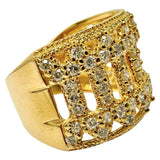 Size 12.5 Diamond Total 1.00ct Ring K18 Gold 18K 6.1g Ladies
【Used】【Makoto Shichiten】【NN】




【ITMoD】