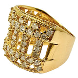 Size 12.5 Diamond Total 1.00ct Ring K18 Gold 18K 6.1g Ladies
【Used】【Makoto Shichiten】【NN】




【ITMoD】